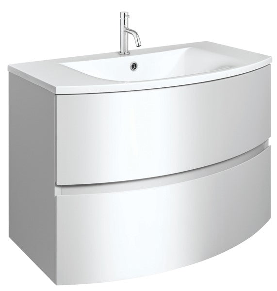 Svelte Cast Mineral Marble Basin 800 1TH