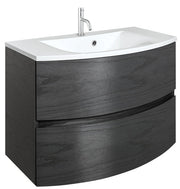 Crosswater Svelte 800 Unit with Cast Mineral Marble Basin Grey Ash
