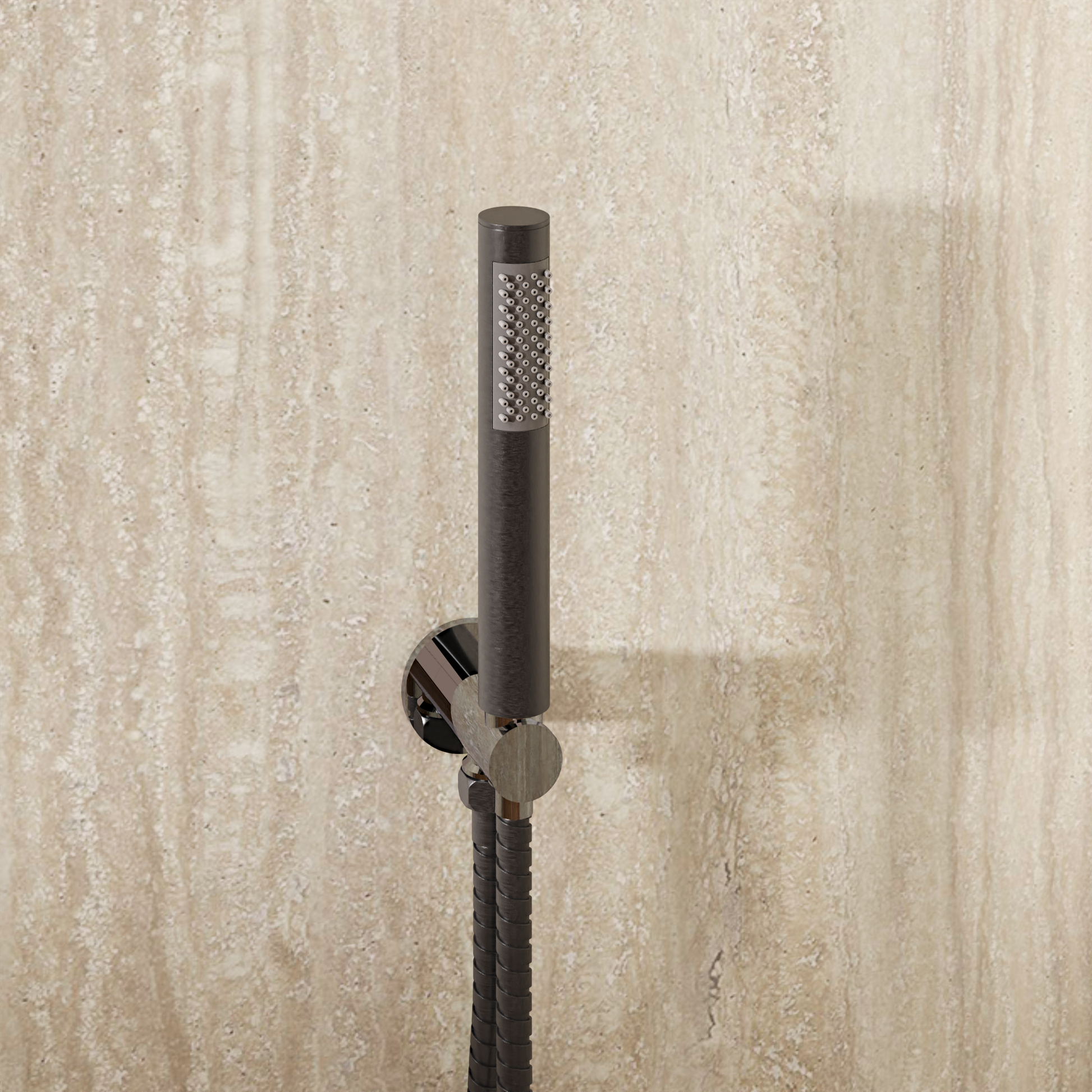 Designer Shower Kit With Wall Outlet