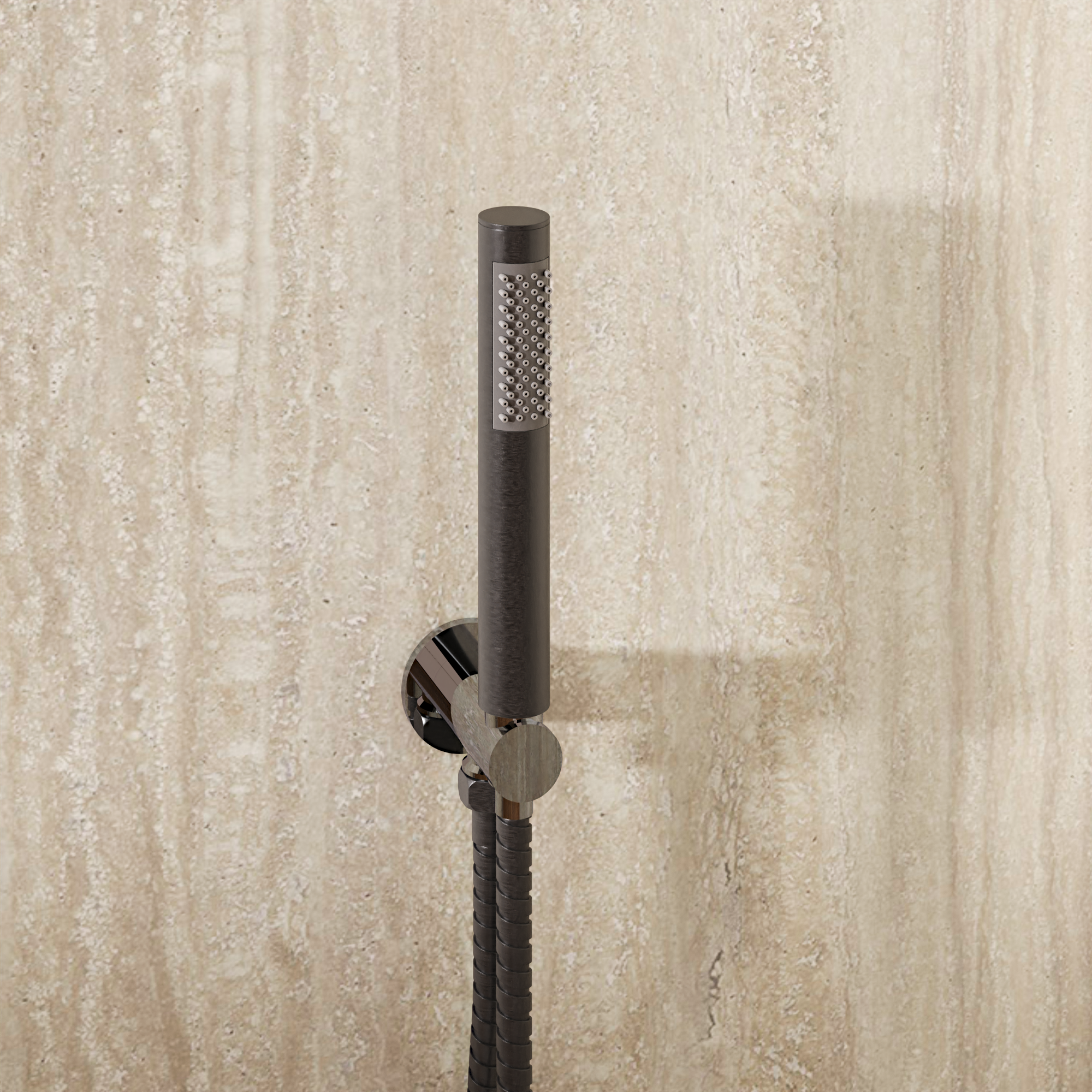 Designer Shower Kit With Wall Outlet