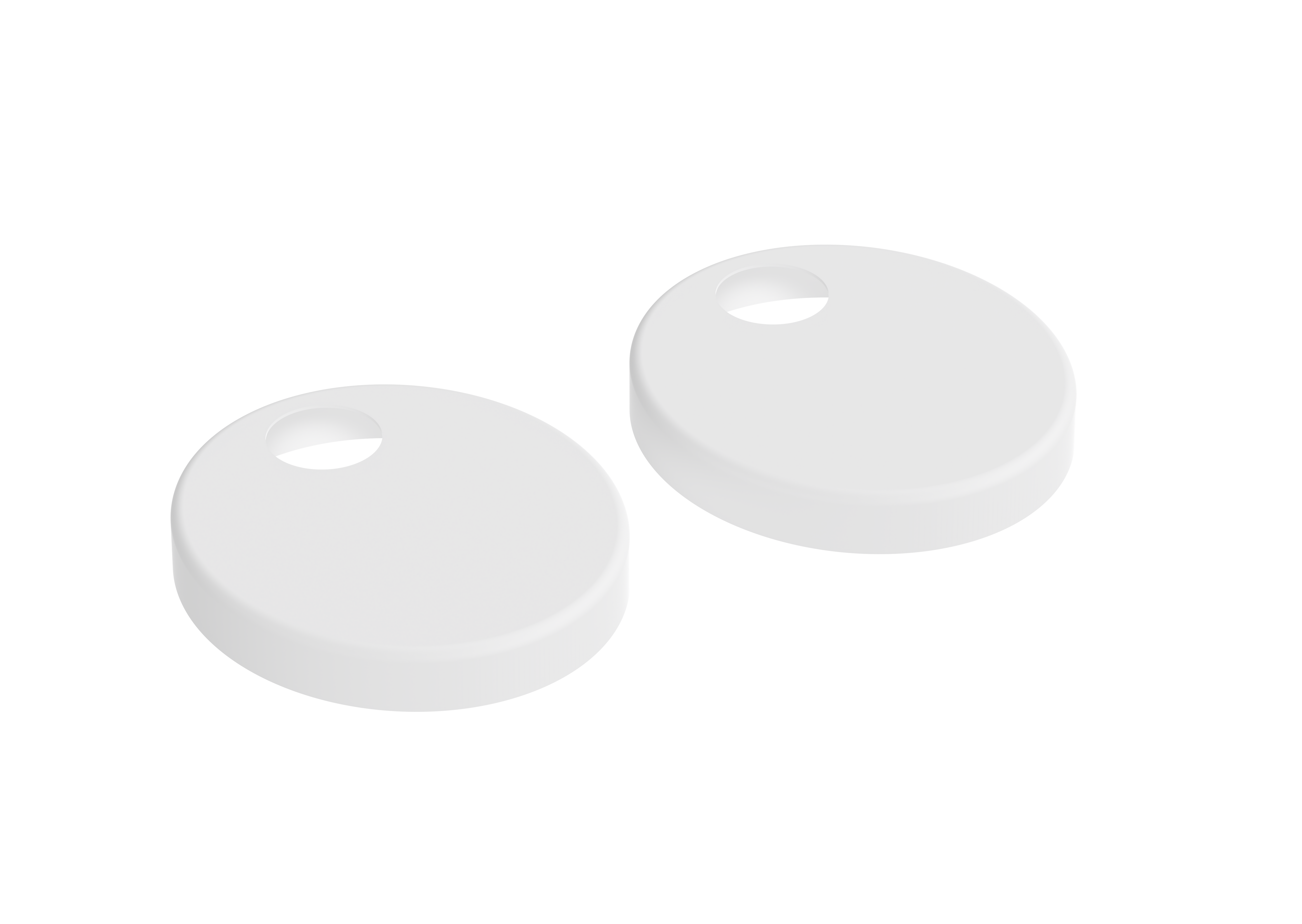 Euroshowers white cover plates