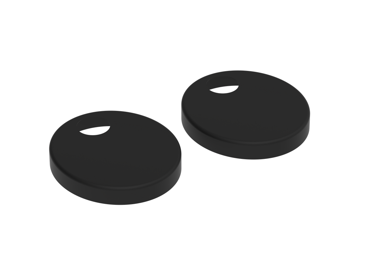 Euroshowers black cover plates