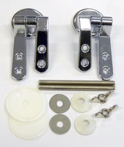 Euroshowers round hinge chrome