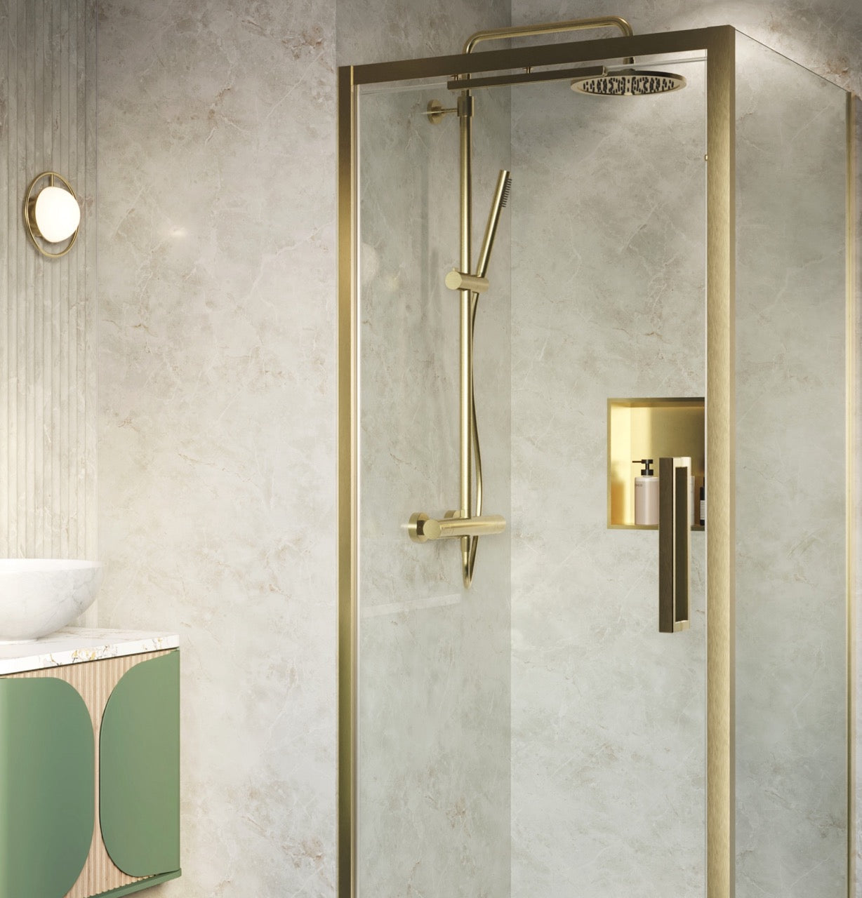 Showerwall Shower Niche 305 X 305mm
