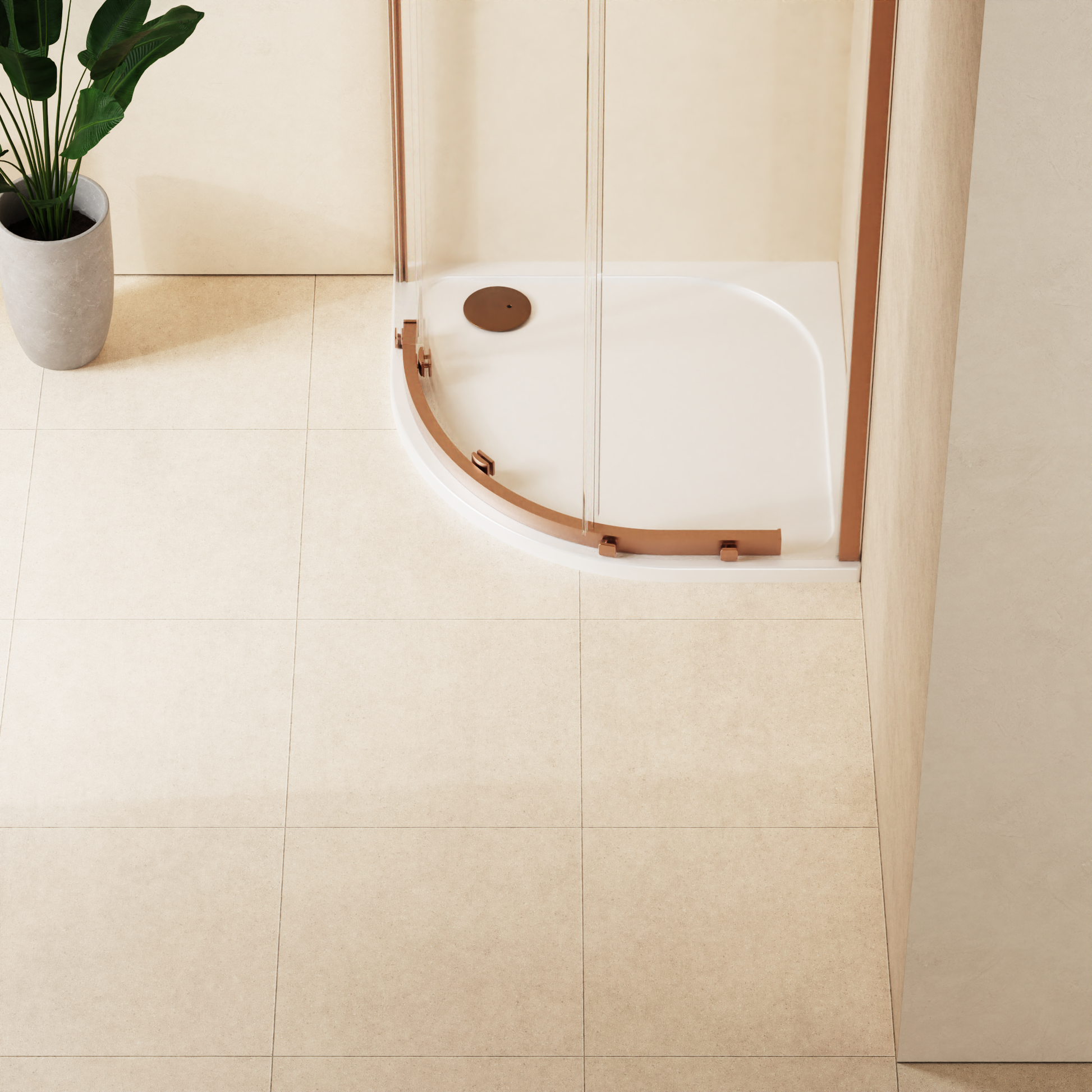 Quadrant Shower Tray 45mm