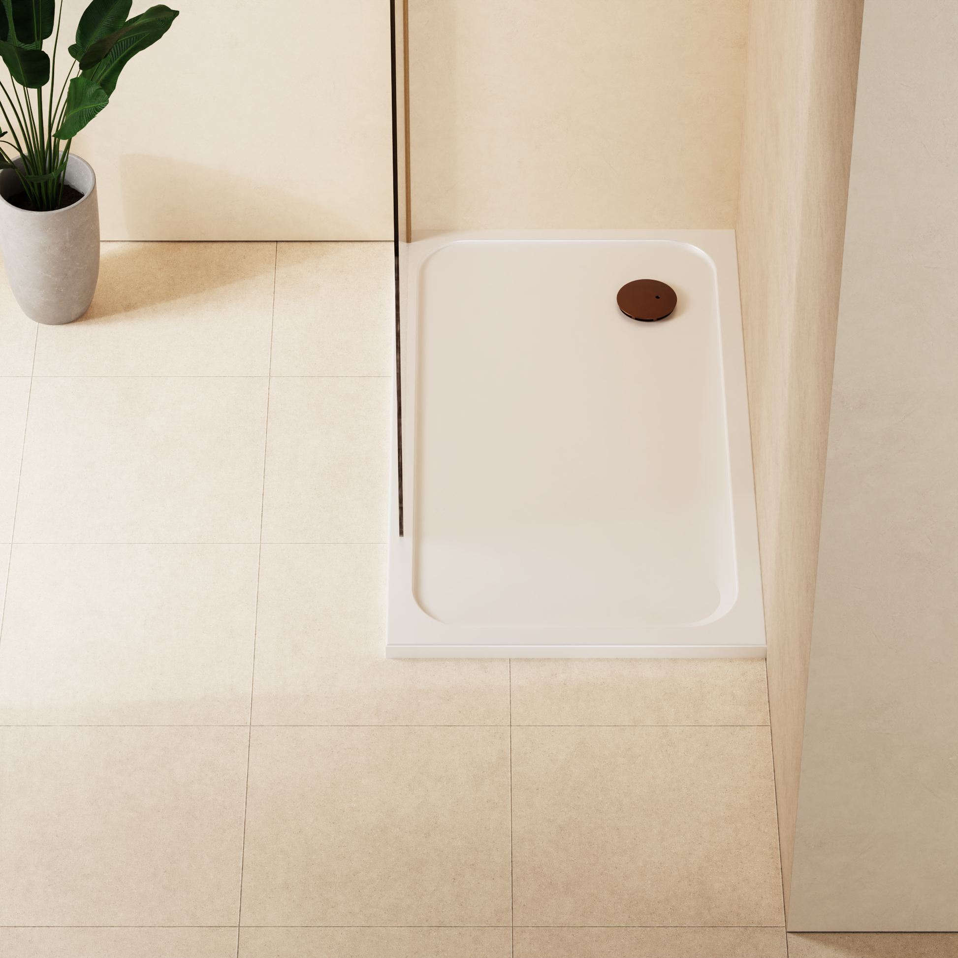 Rectangular Shower Tray 45mm