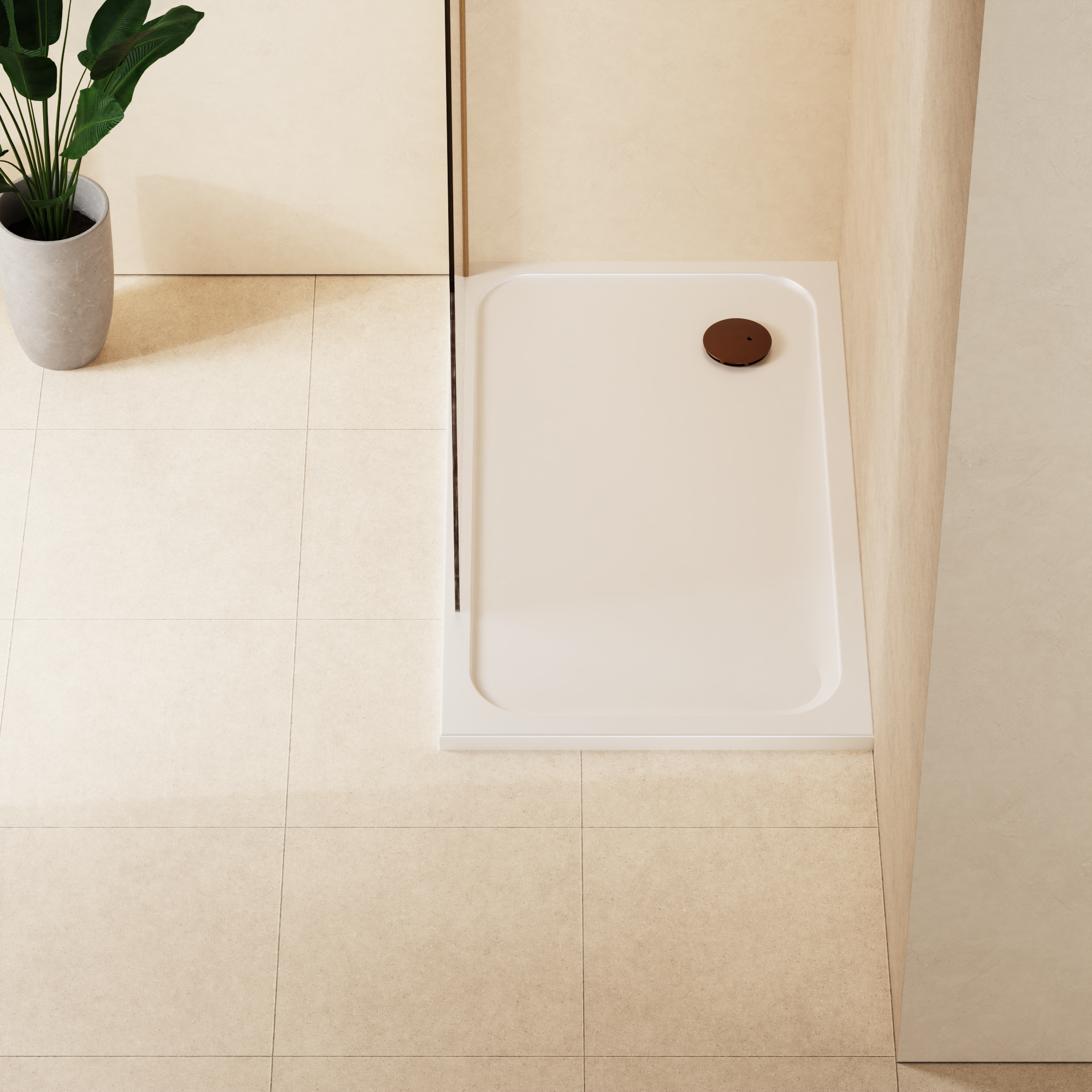 Rectangular Shower Tray 45mm