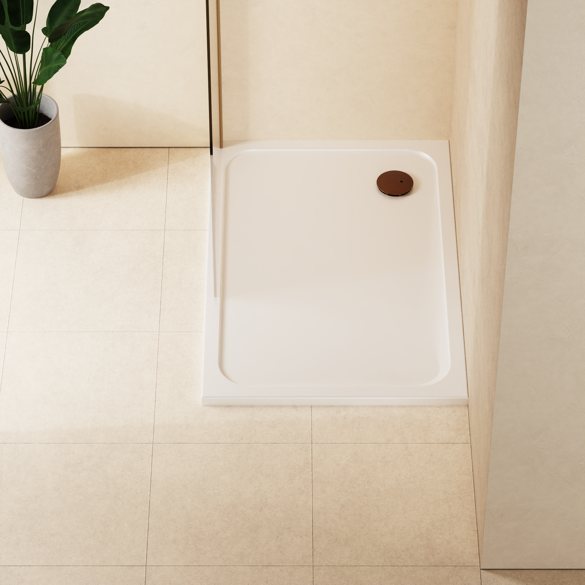 Rectangular Shower Tray 45mm