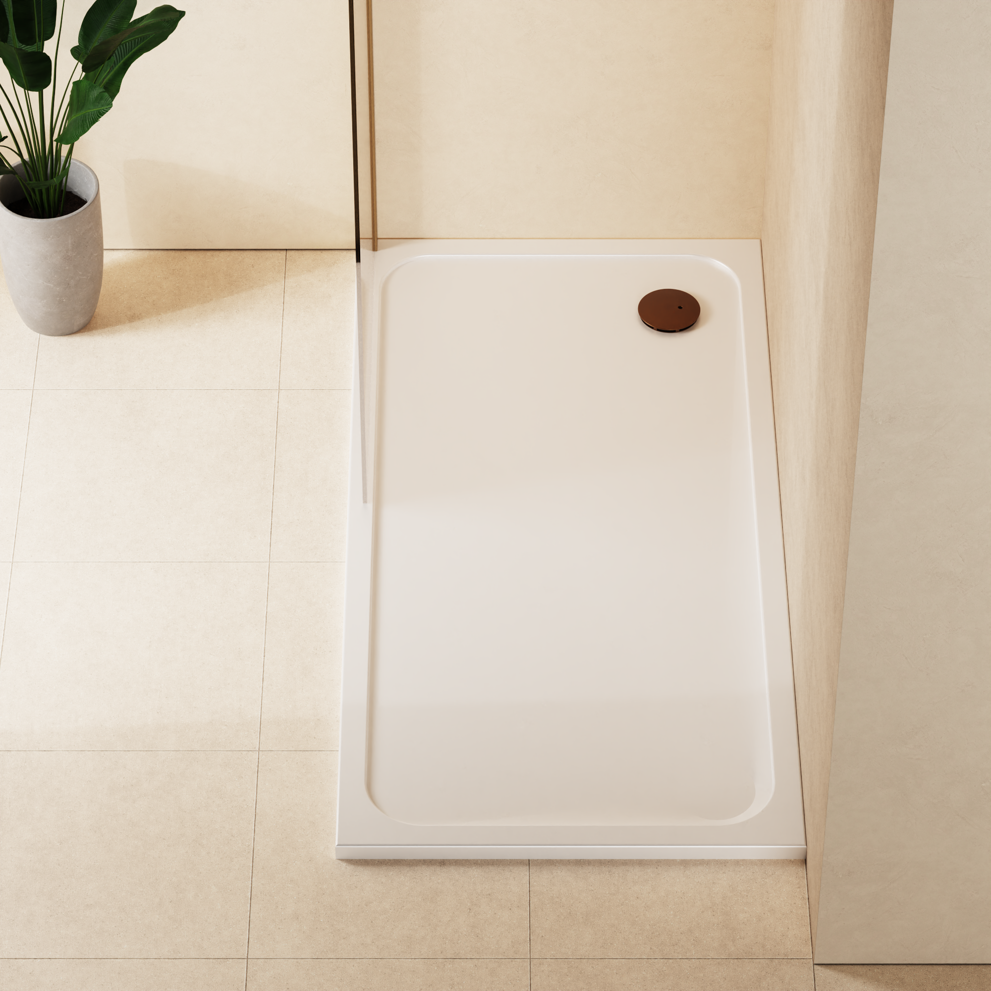Rectangular Shower Tray 45mm
