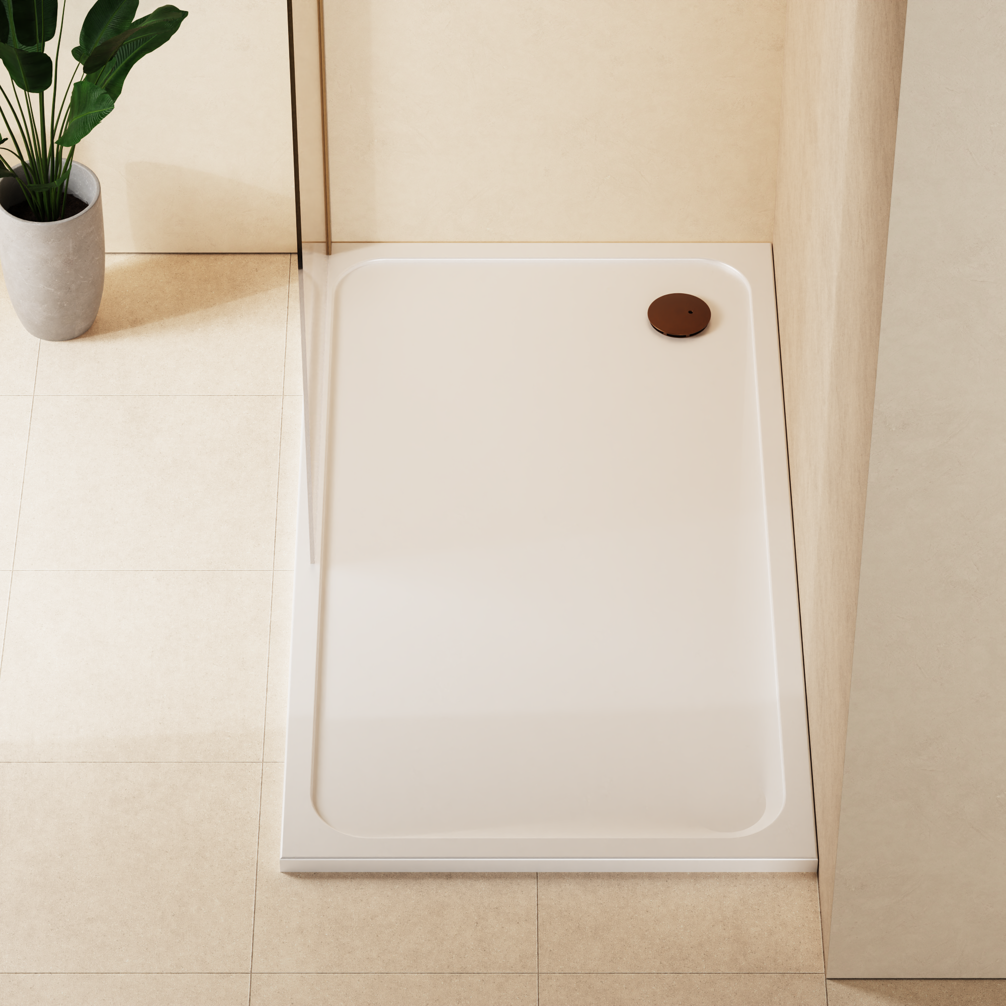 Rectangular Shower Tray 45mm