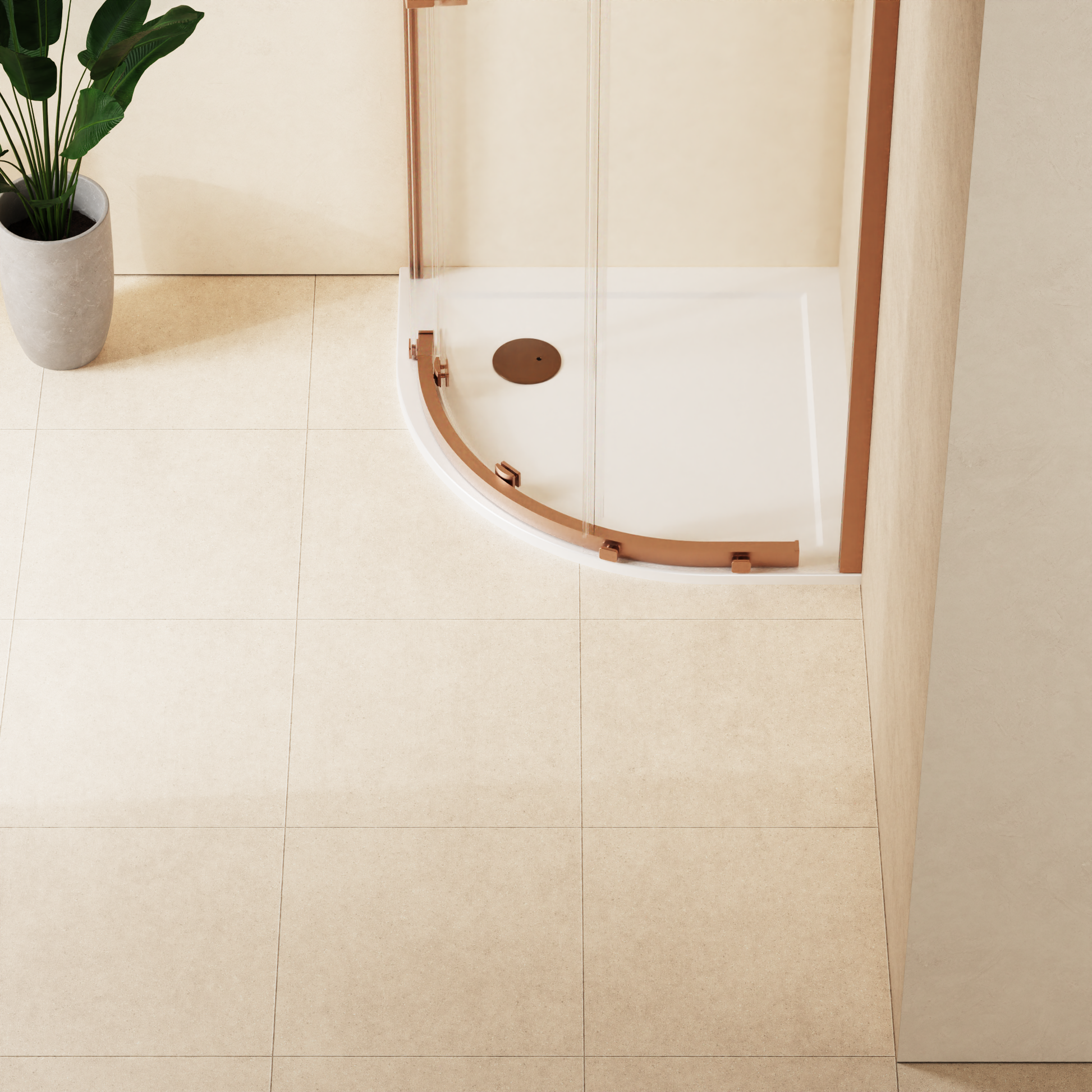 Quadrant Shower Tray 35mm