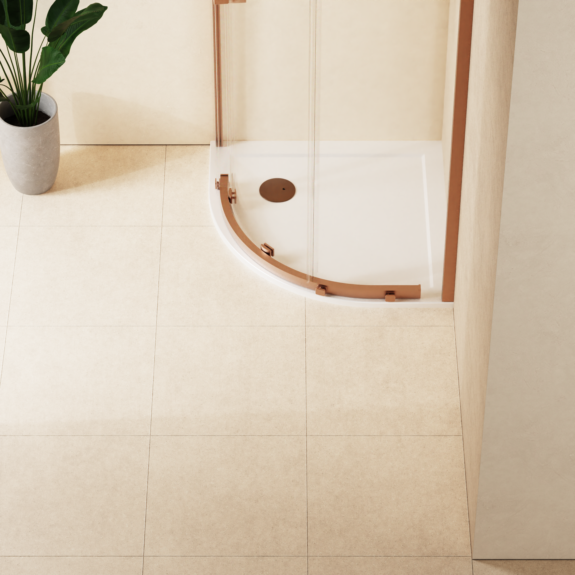 Quadrant Shower Tray 35mm