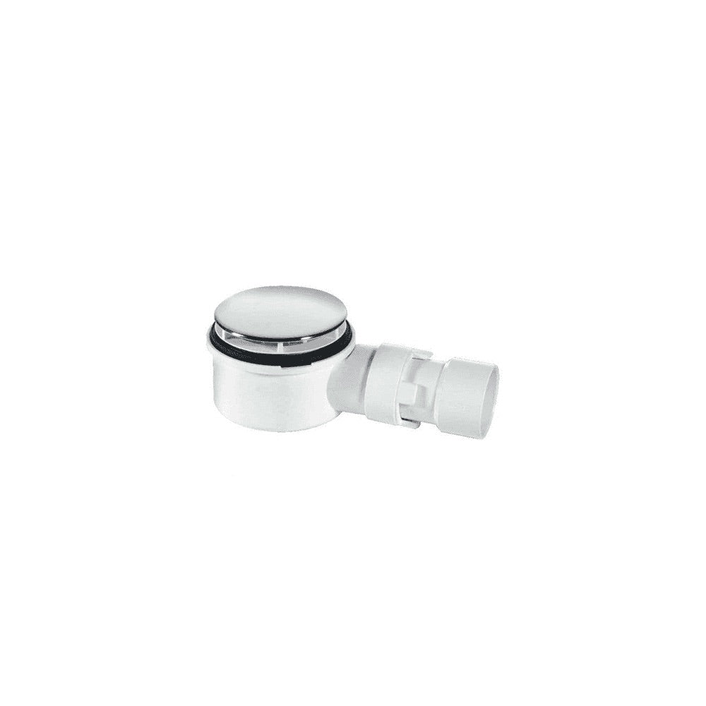 70mm Shower Trap 25mm Seal with Chrome Plated Dome Waste