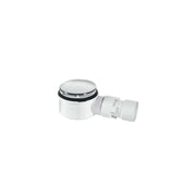 70mm Shower Trap 25mm Seal with Chrome Plated Dome Waste