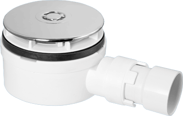 90mm Shower Trap with Non-Return Valve
