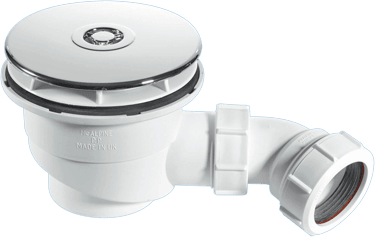90mm Shower Trap with Non-Return Valve