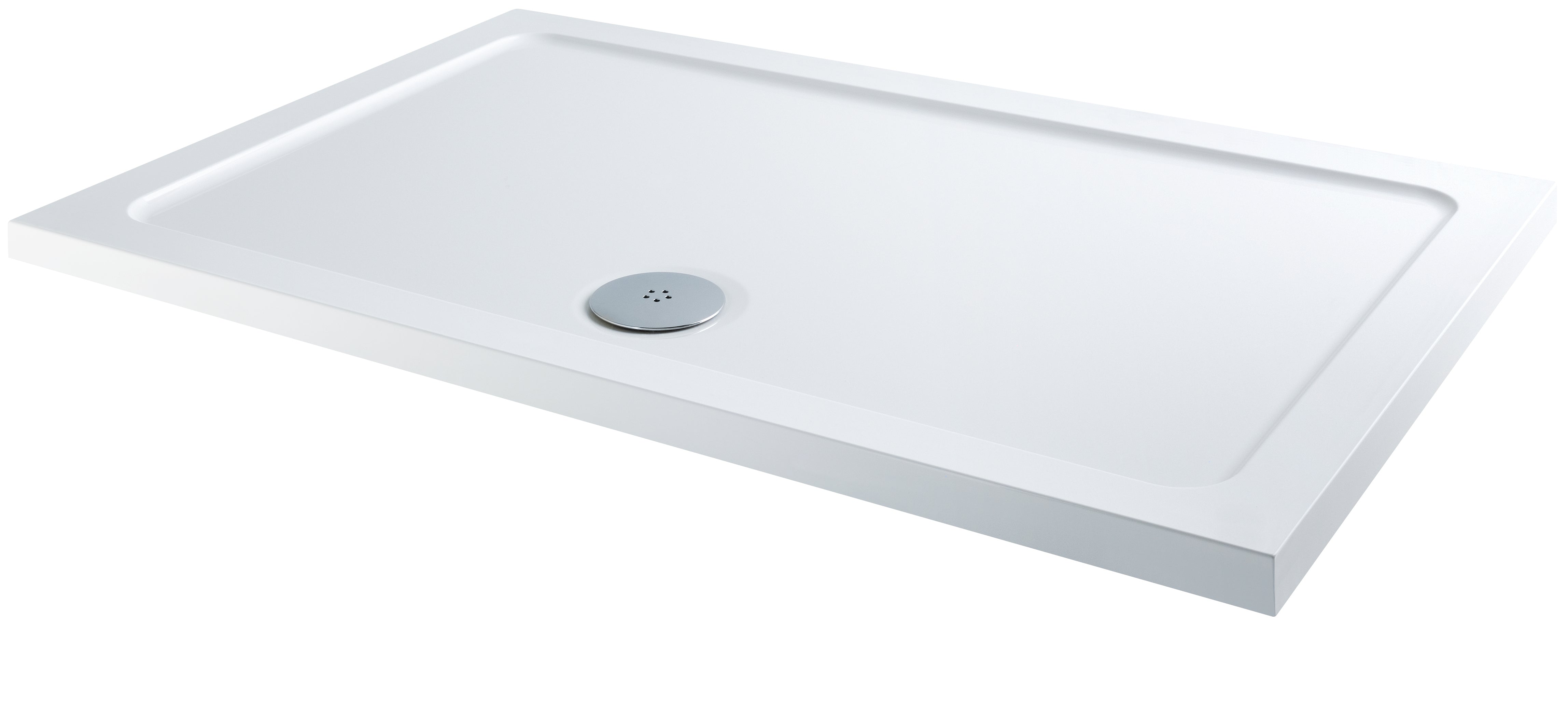 Elements ABS Stone Shower Tray Rectangle
