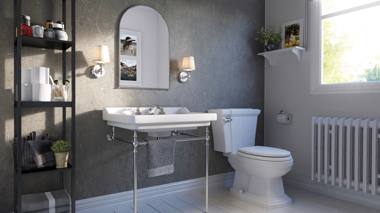 Showerwall Zamora Marble Wall Panel (EgMDF)