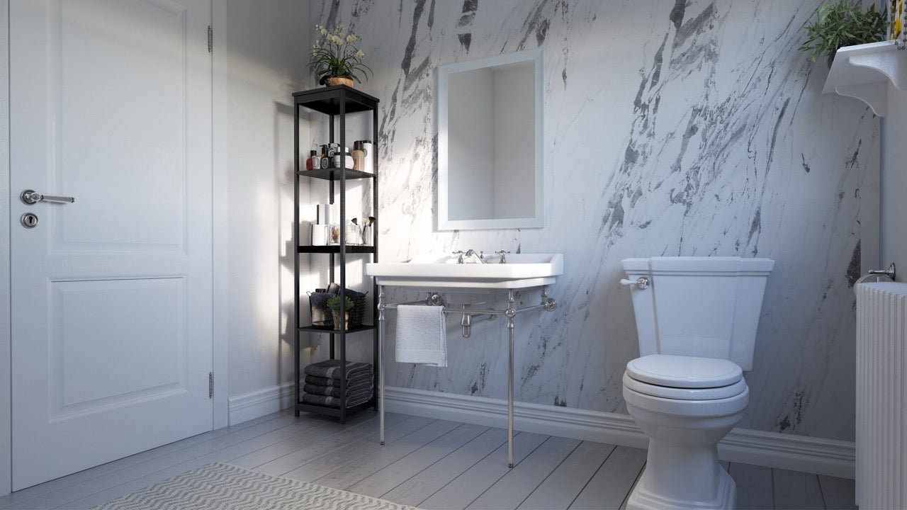 Showerwall Lightning Marble Wall Panel (WPC)