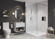 Showerwall Glacier Marble Wall Panel (MDF)