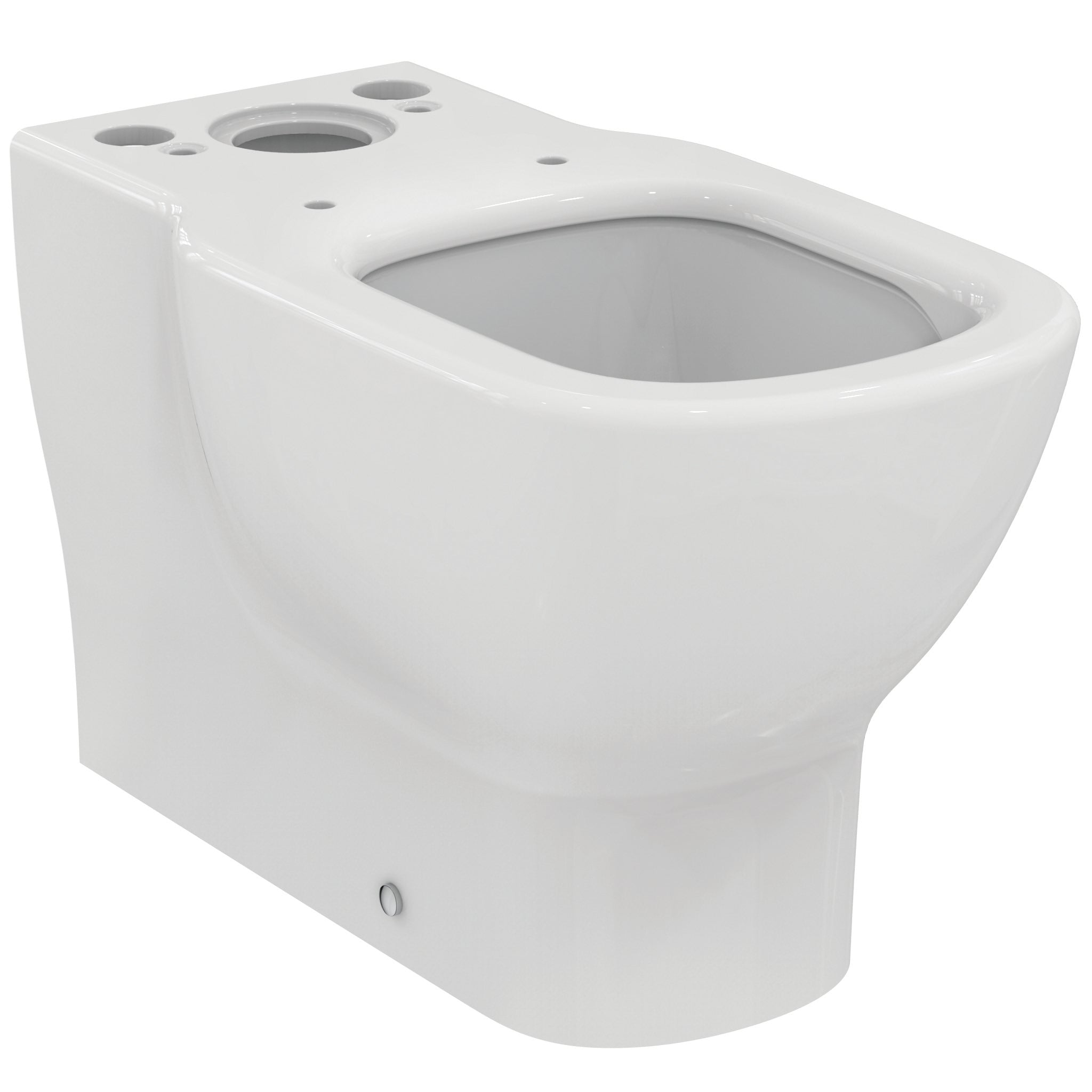 Tesi close coupled / Back to wall wc bowl with Aquablade technology - horizontal outlet