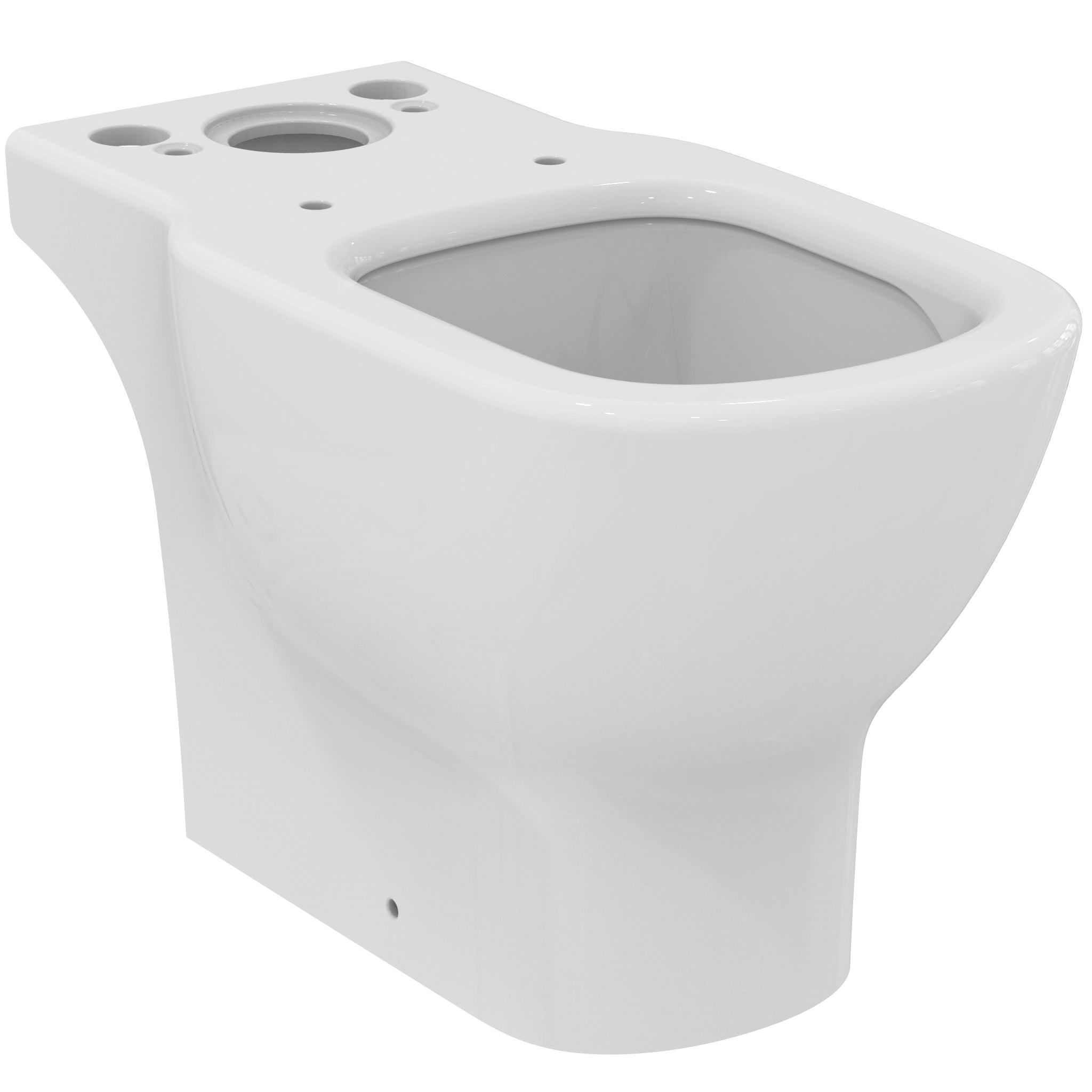 Tesi close coupled wc bowl with Aquablade technology- horizontal outlet