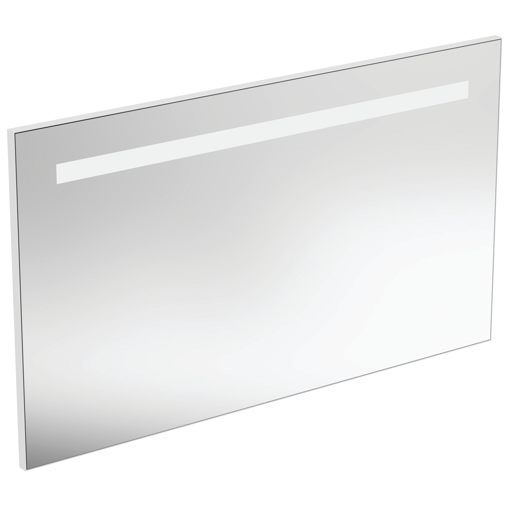 Mirror with ambient light and anti-steam