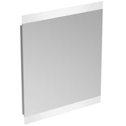 Mirror with sensor light and anti-steam