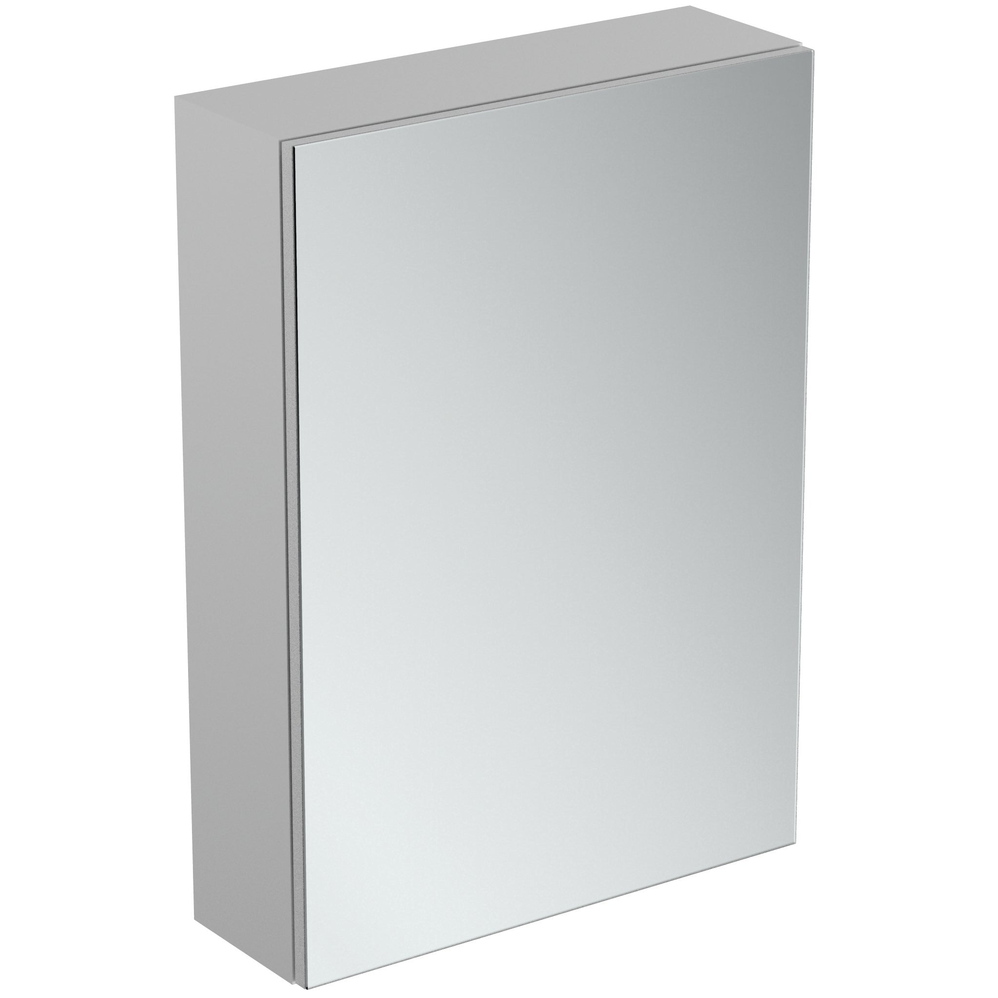 Mirror cabinet with bottom ambient light