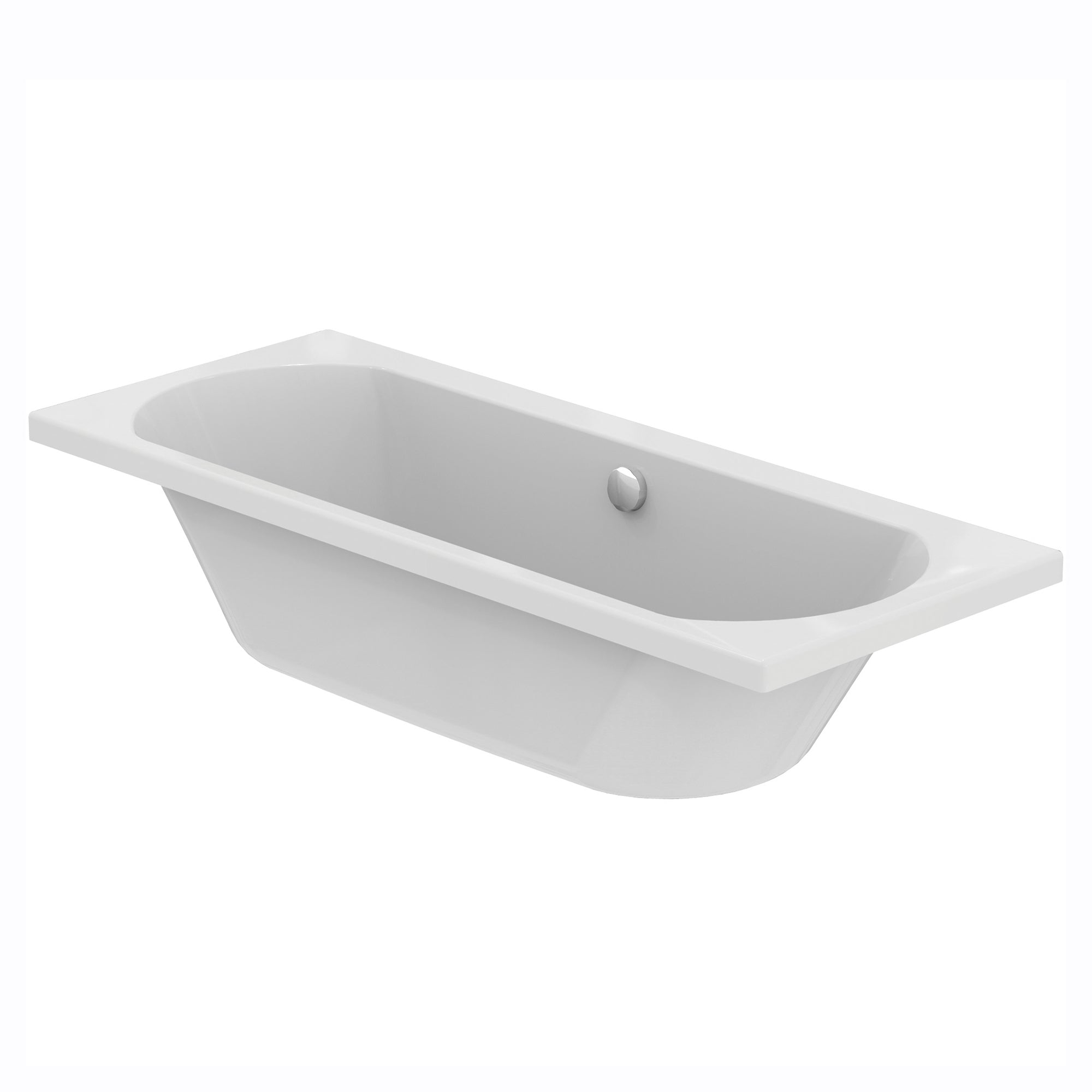 Tesi 170 x 70cm Idealform Plus+ double ended bath - no tap holes