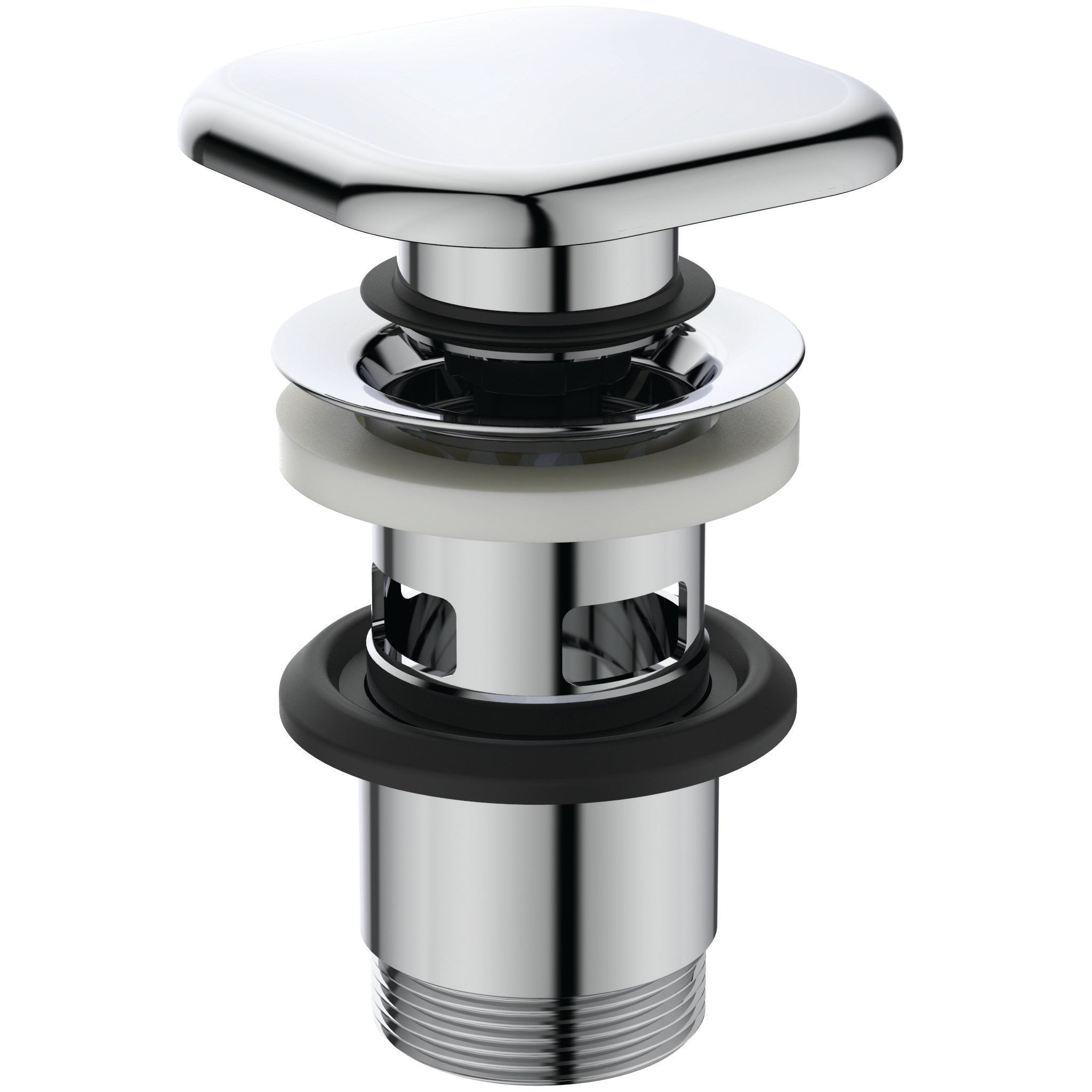 Strada II luxury basin clicker waste – slotted