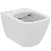 i.life S compact wall mounted wc bowl with horizontal outlet and rimls+ technology
