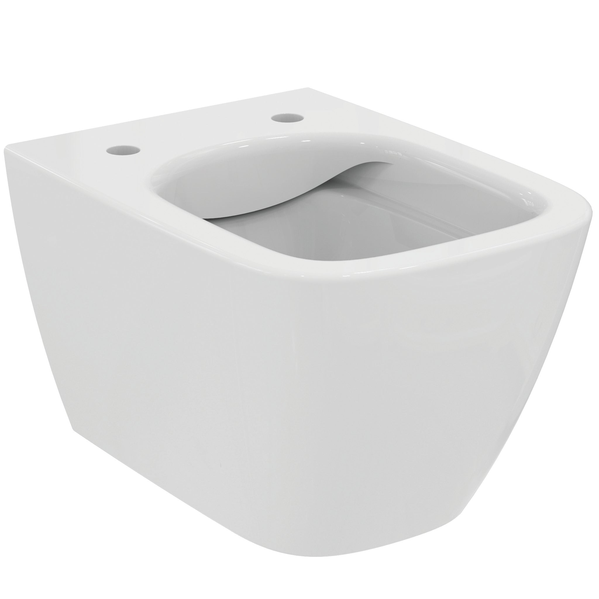 i.life S compact wall mounted wc bowl with horizontal outlet and rimls+ technology