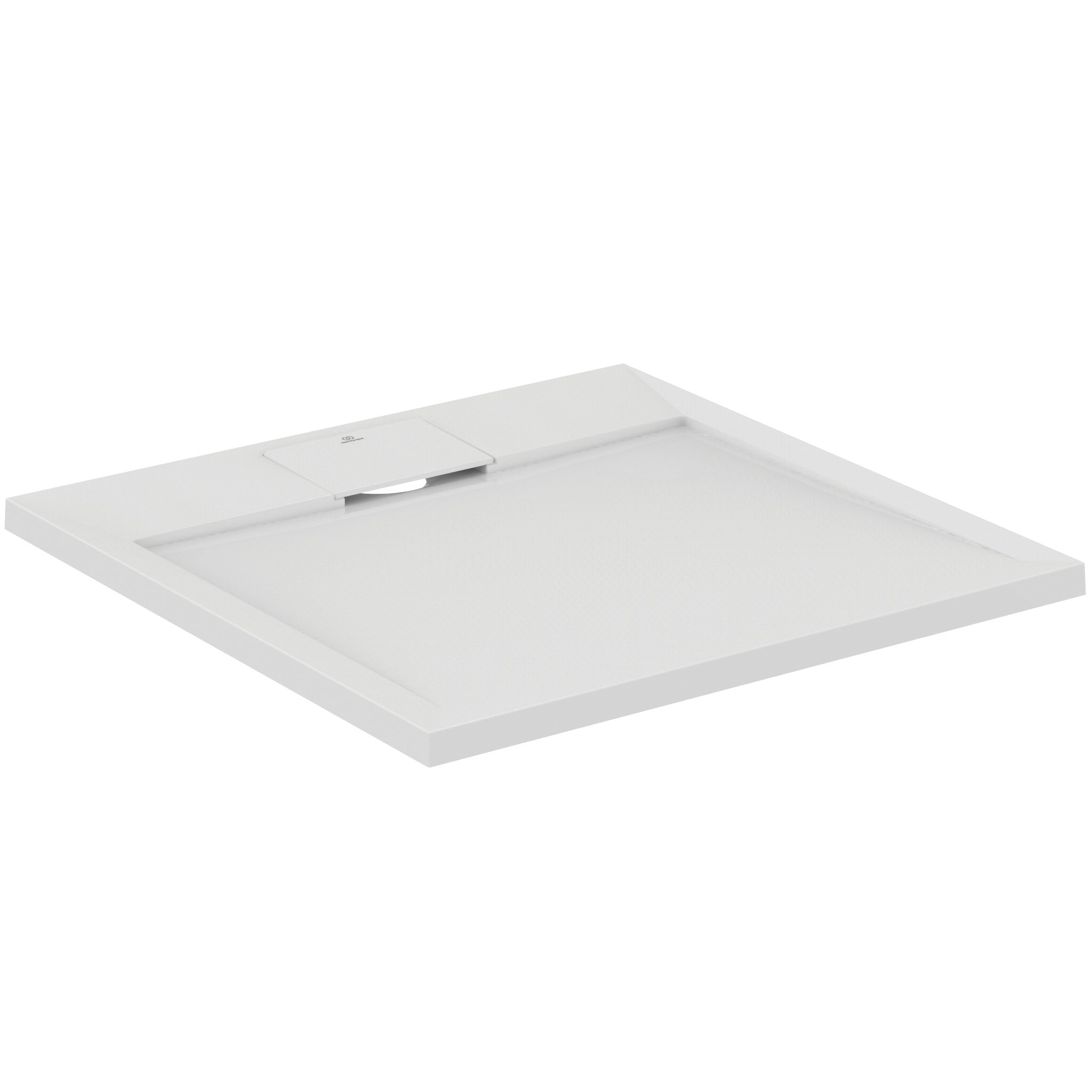 UltraFlat New shower waste cover - gloss white