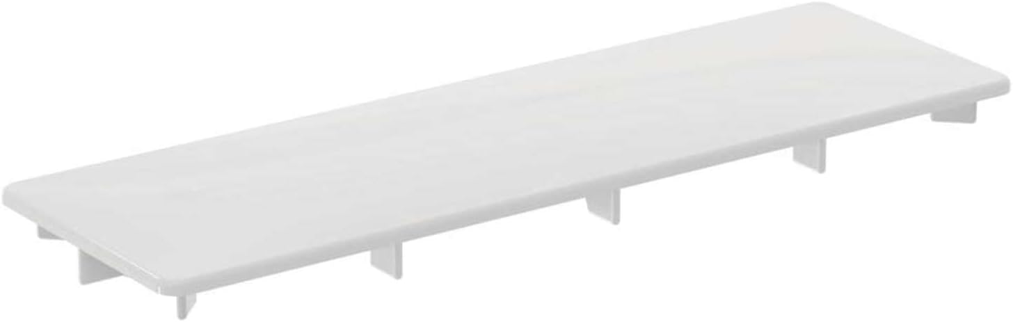 UltraFlat New shower waste cover - gloss white