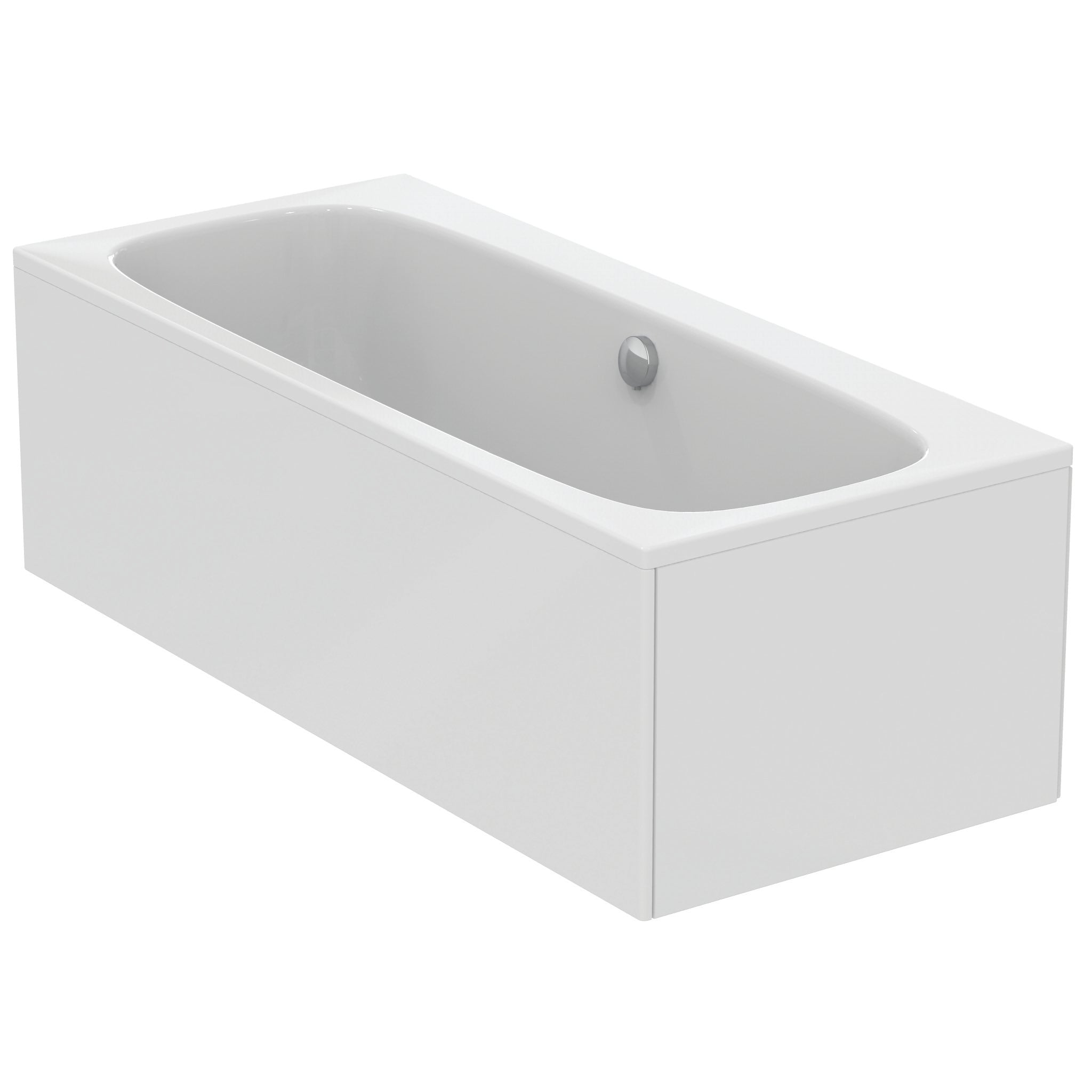 Ideal Standard i.life double ended bath - no tapholes
