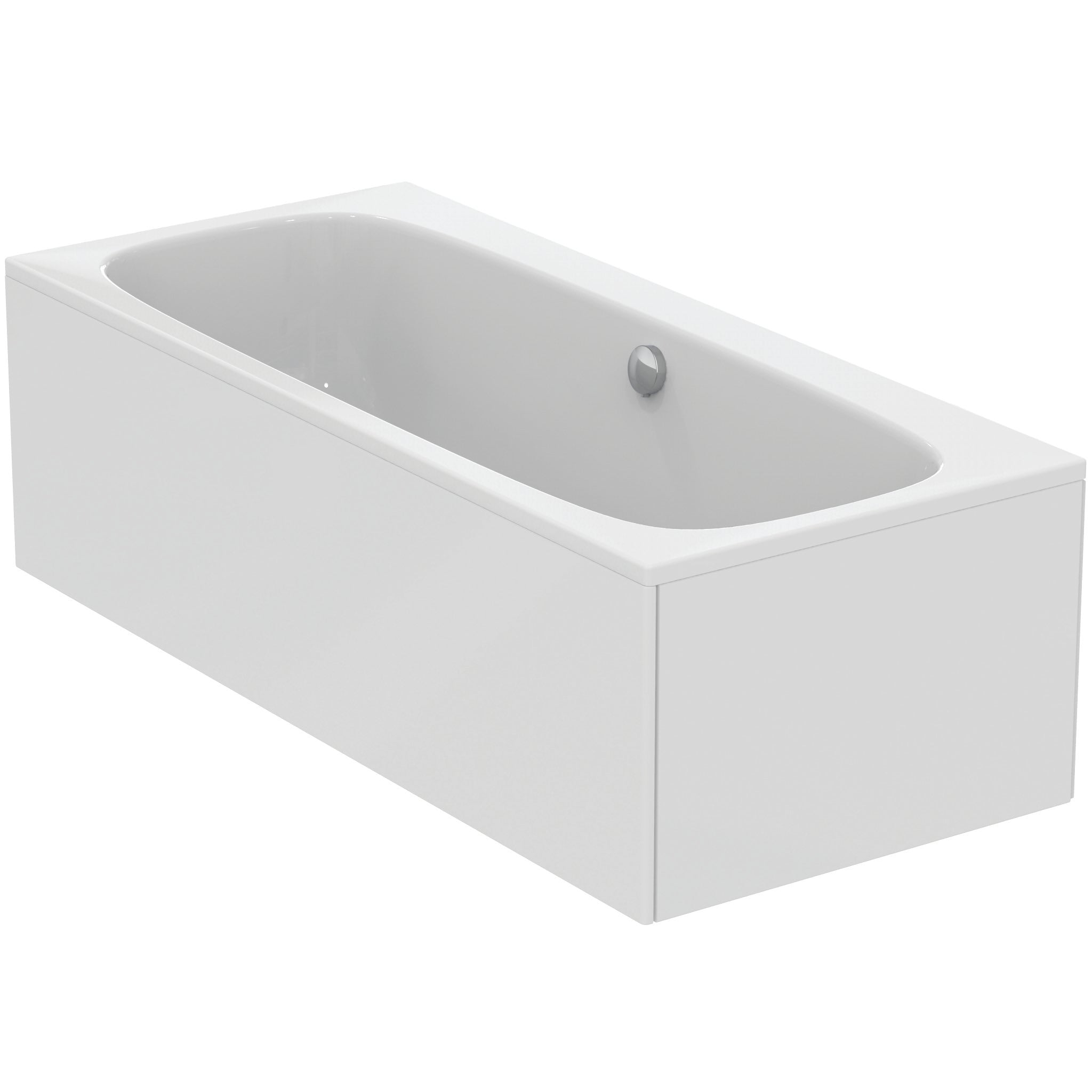 Ideal Standard i.life double ended bath - no tapholes