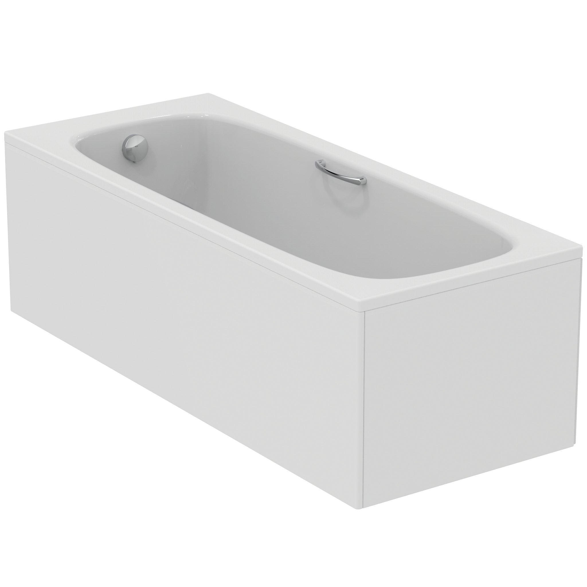 Ideal Standard i.life 170 x 70cm rectangular bath with grips - no tapholes