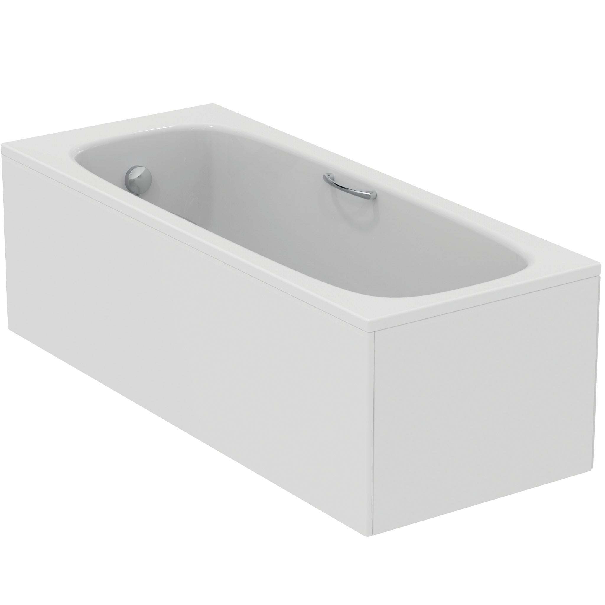 Ideal Standard i.life 170 x 70cm water saving rectangular bath with grips - no tapholes