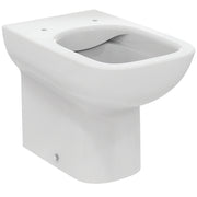 i.life A close coupled compact back to wall wc bowl with horizontal outlet and rimls+ technology