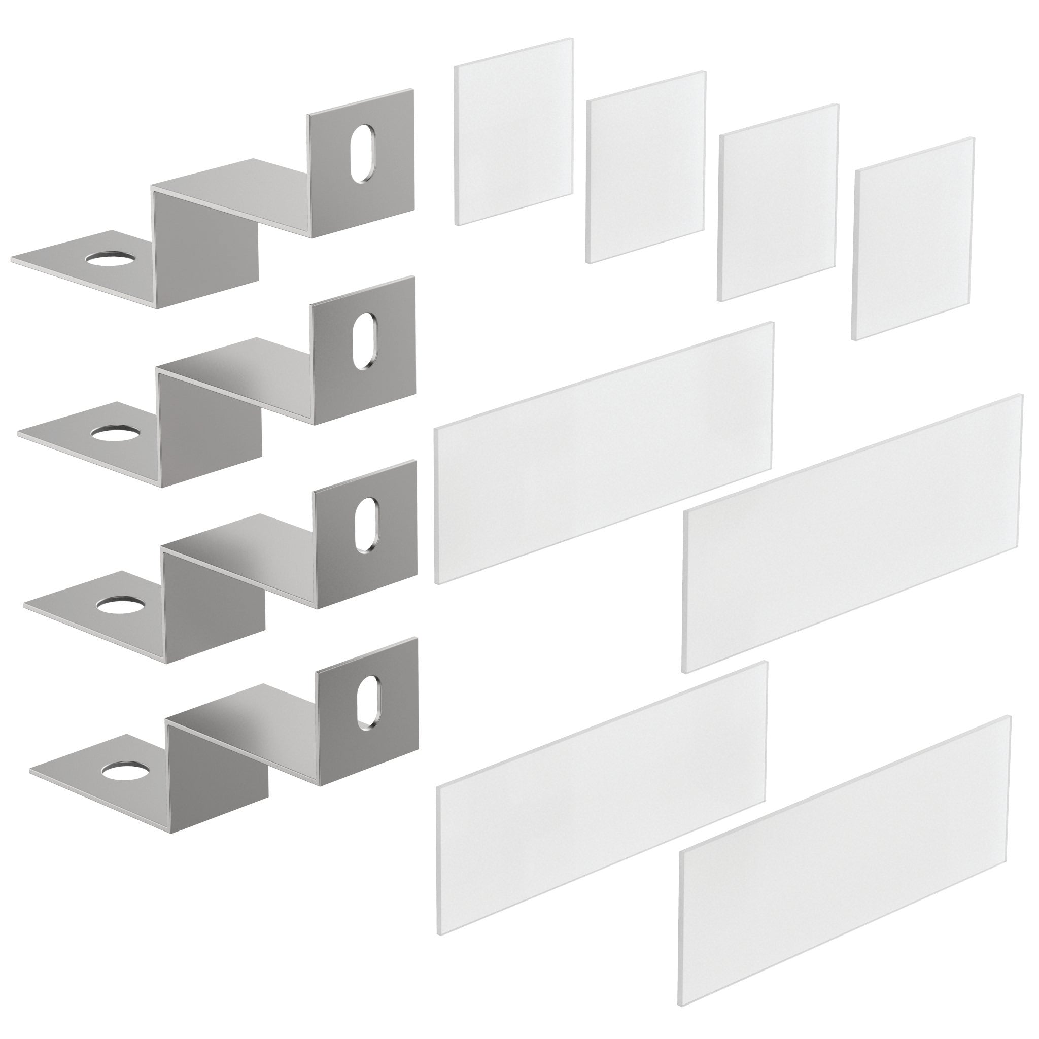 Unilux concealed panel fixing