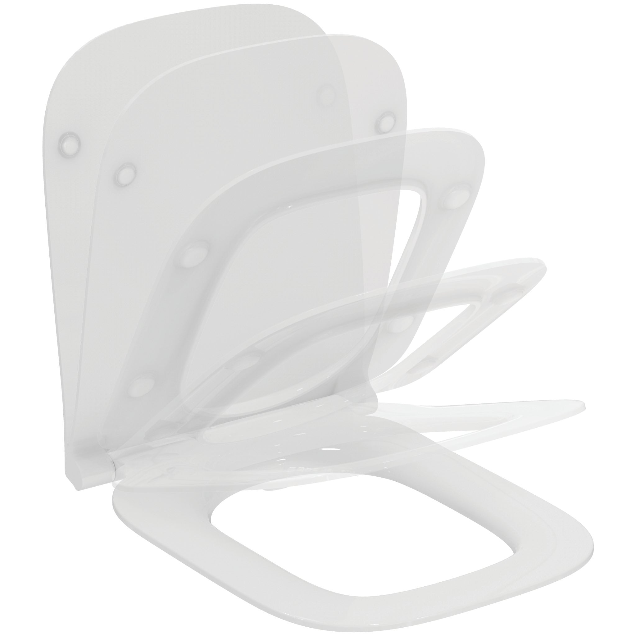 i.life B toilet seat and cover, slim