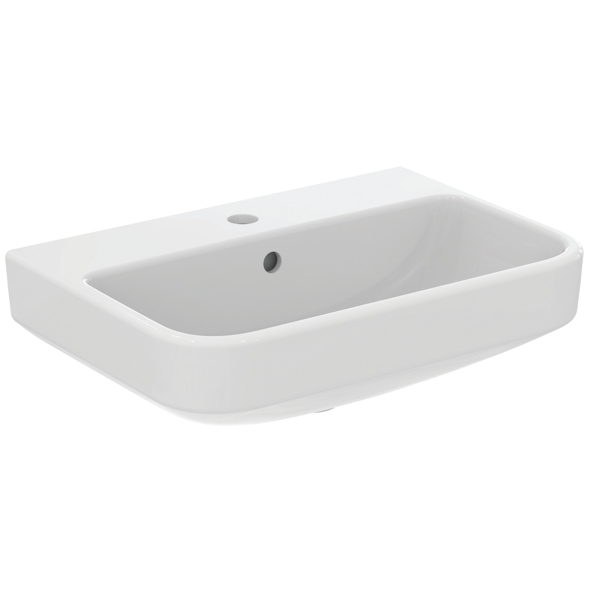 i.life S compact washbasin, one taphole
