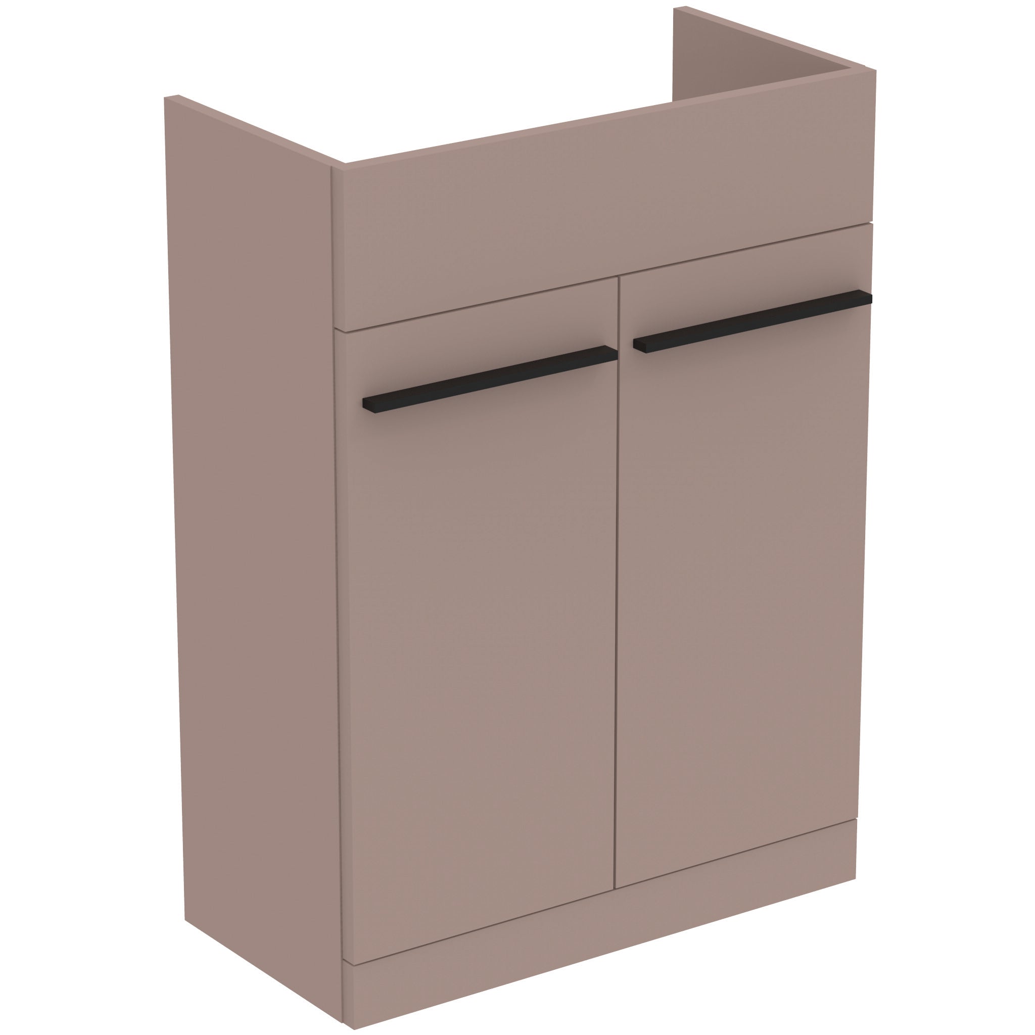 i.life A 60cm semi countertop washbasin unit with 2 doors (separate handles required)