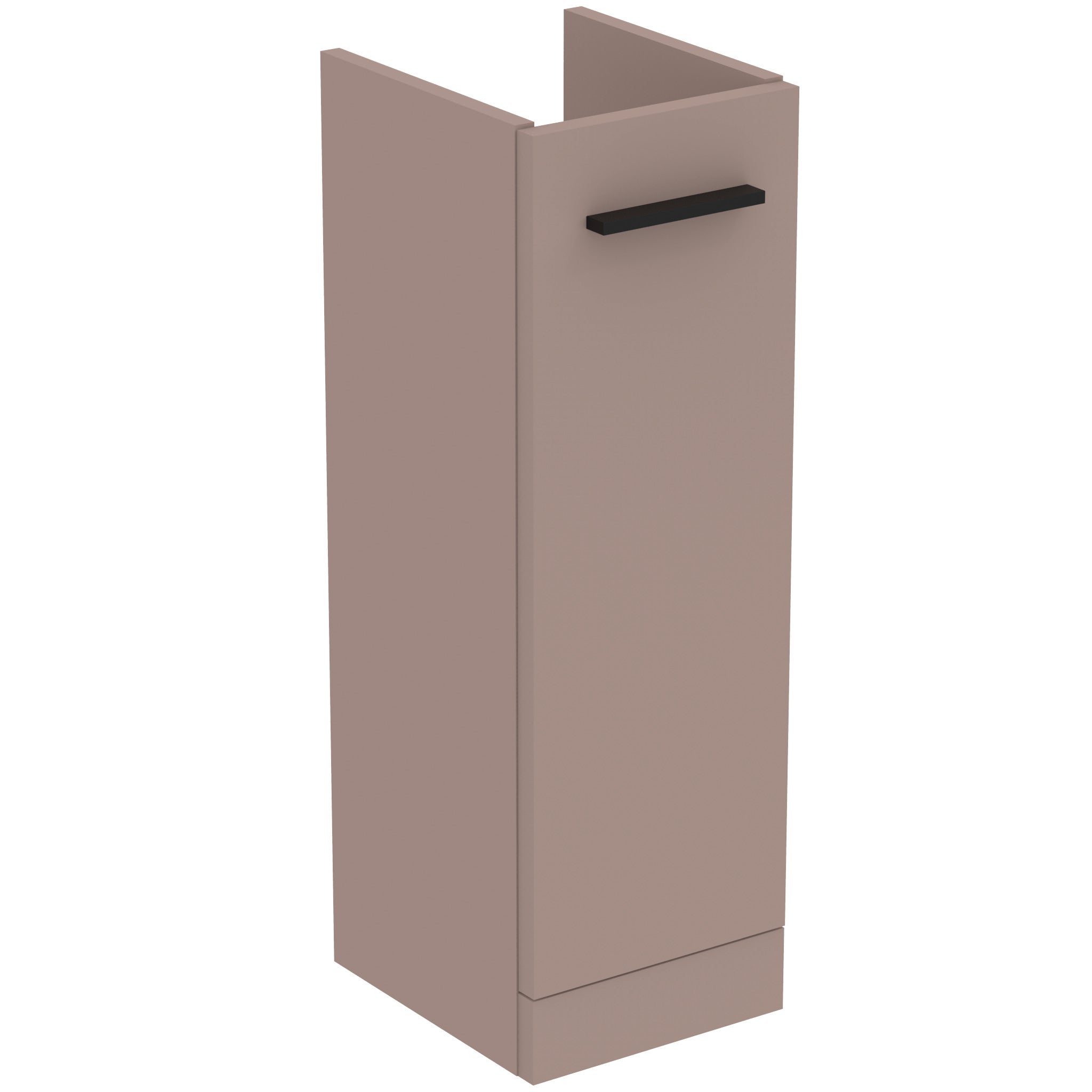 i.life A 23cm pedestal washbasin unit with 1 door (separate handle required)
