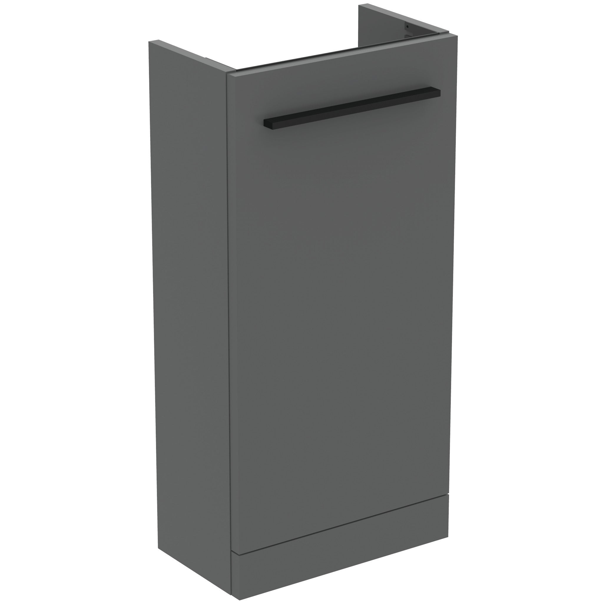 i.life S 35cm floor standing guest washbasin unit with 1 door (separate handle required)