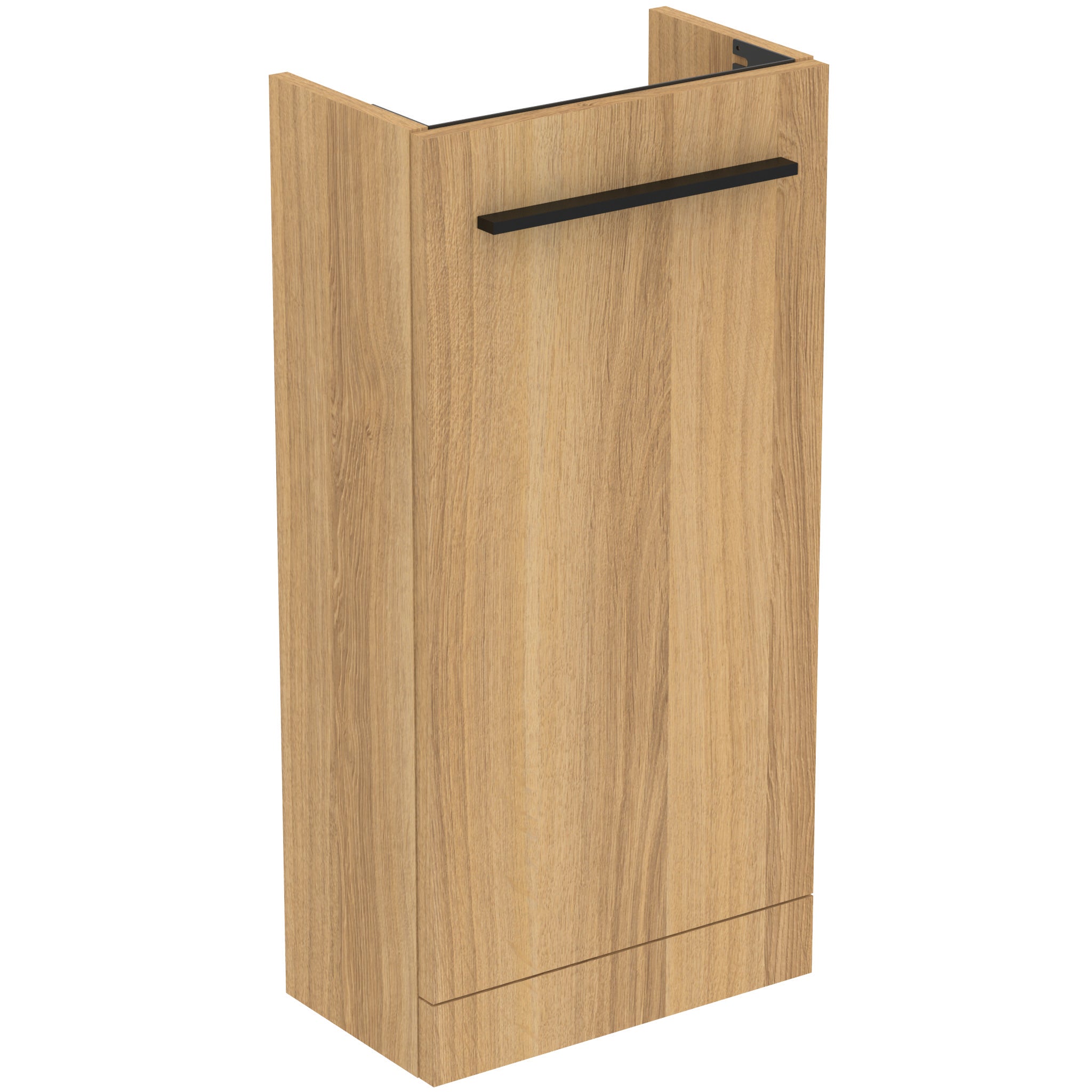 i.life S 35cm floor standing guest washbasin unit with 1 door (separate handle required)