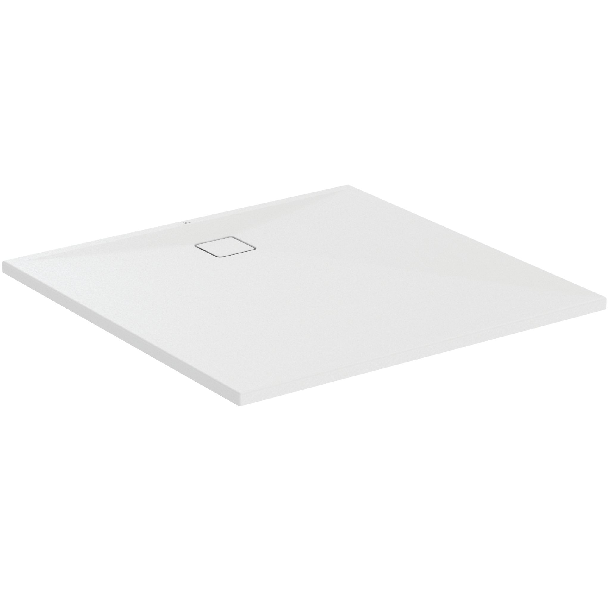 UltraFlat Evo square shower tray - silk white