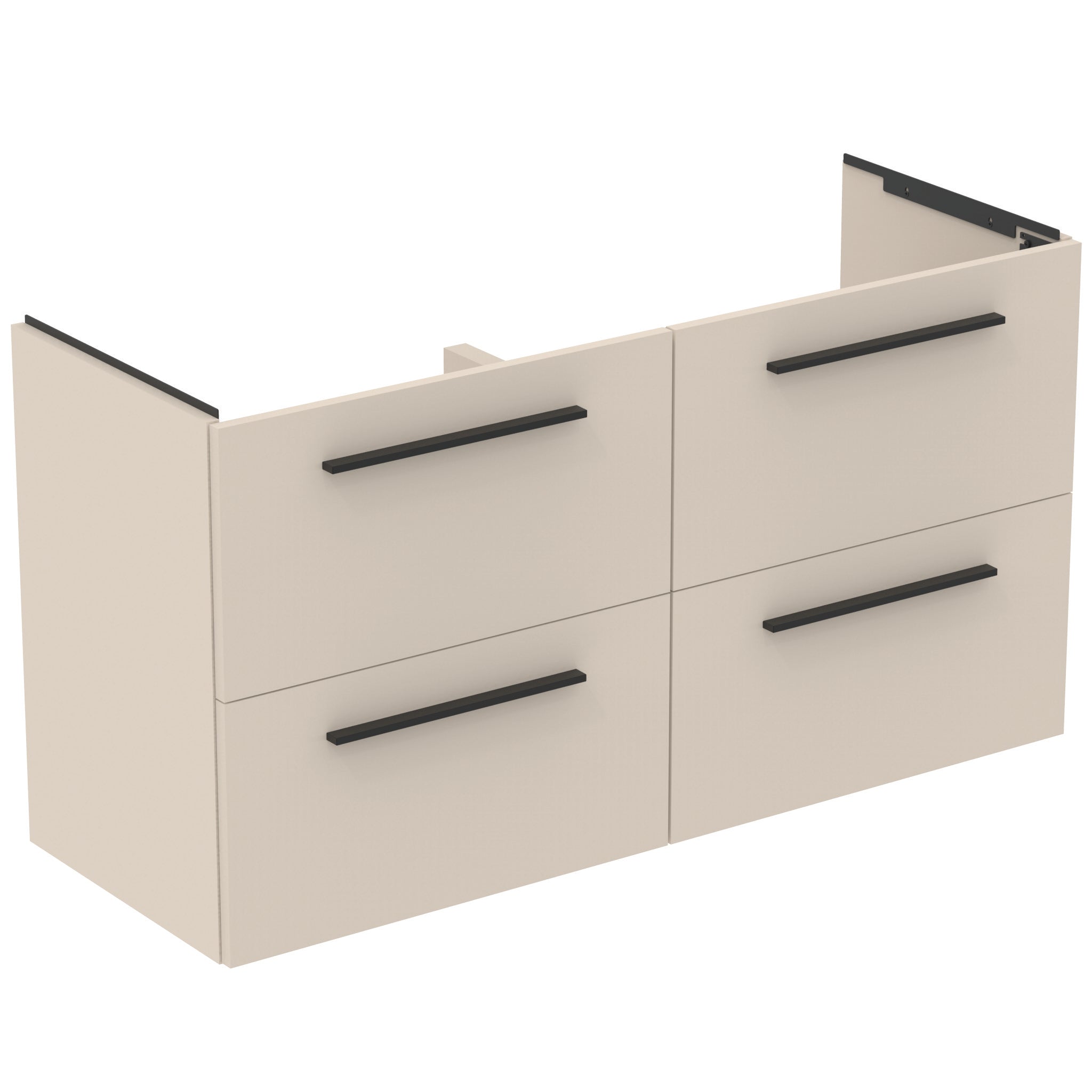 i.life A 120cm vanity unit, 4 drawers