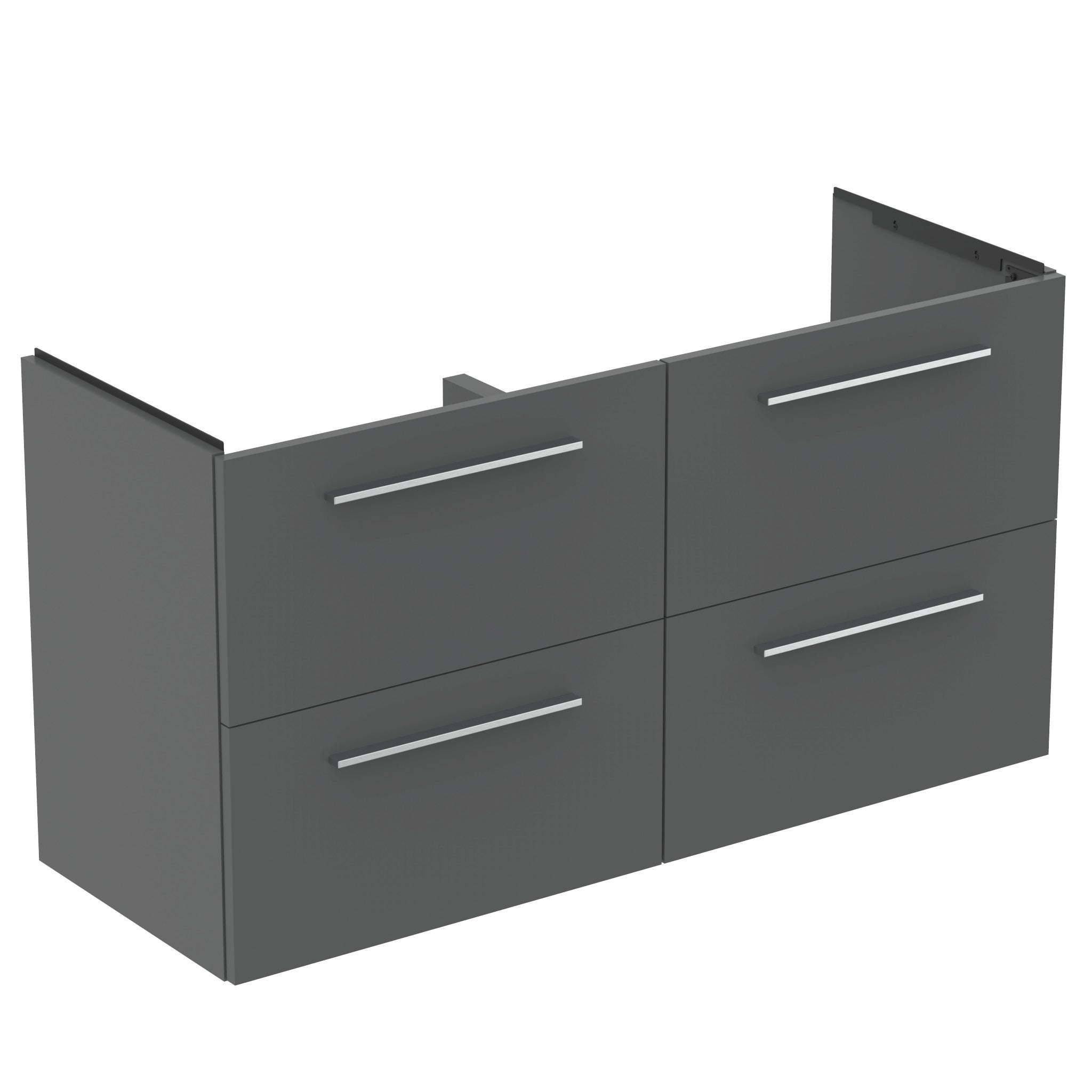 i.life A 120cm vanity unit, 4 drawers